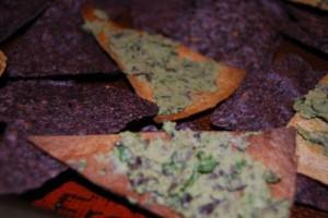 DSC 7579 300x200 Chicken & Avocado Nachos w/ Black Bean Spread