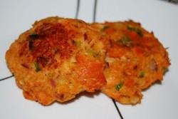 DSC 8104 250x167 Spicy Salmon Cornmeal Cakes