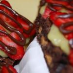 DSC 8278 150x150 Pudding Topped Brownies With Berries