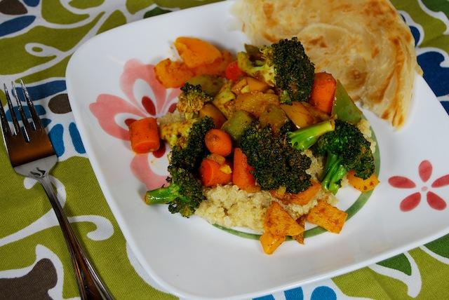 curriedvegetables Curried Vegetables with Coconut Quinoa