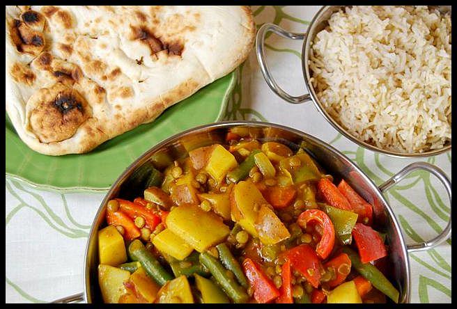 curry3 My Go To Meals: Lentil & Vegetable Curry