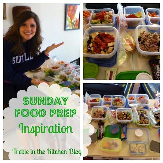 Food Prep Collage text Sunday Food Prep Inspiration 5