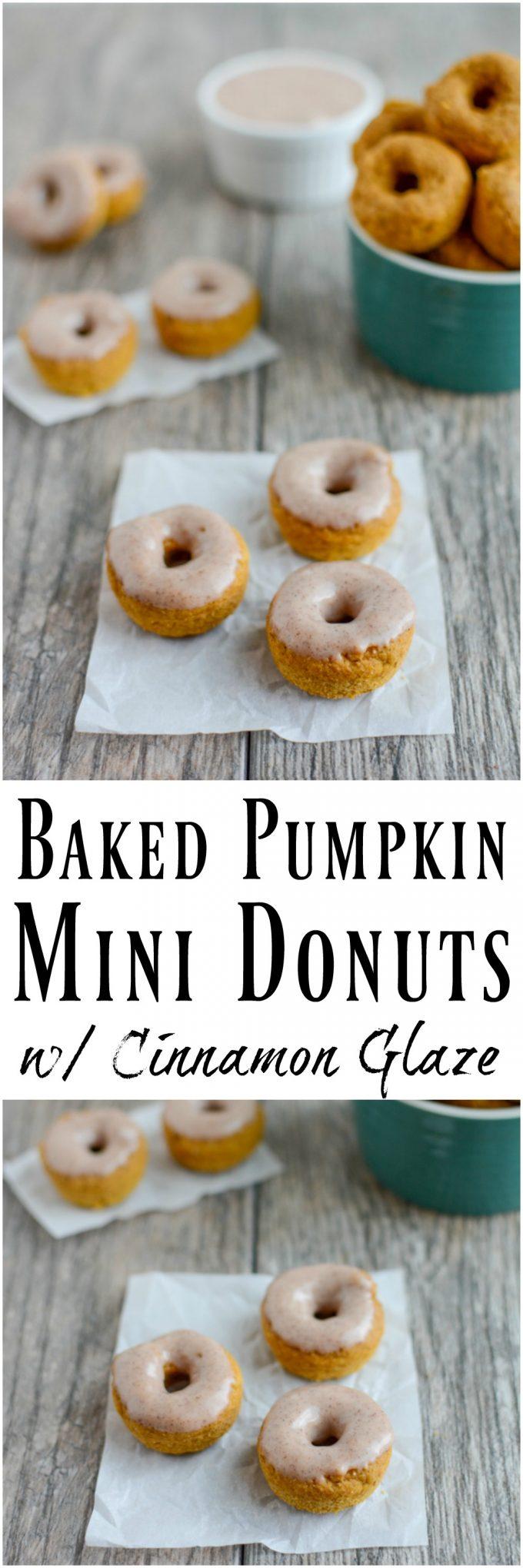Make these Baked Pumpkin Donuts for a weekend breakfast treat or a fun dessert Enjoy them plain or with an easy cinnamon glaze.