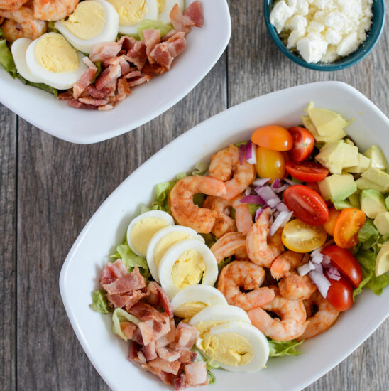 Shrimp Cobb Salad 9 shrimp cobb salad