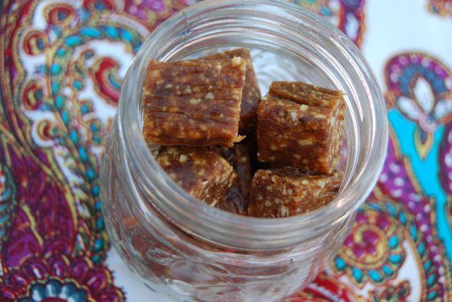 Like Larabars? You're just a few ingredients away from a homemade version! Cut them up for the kids or leave them as a bar for adults!