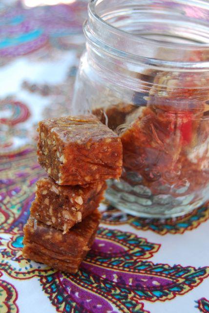 Like Larabars? You're just a few ingredients away from a homemade version! Cut them up for the kids or leave them as a bar for adults!