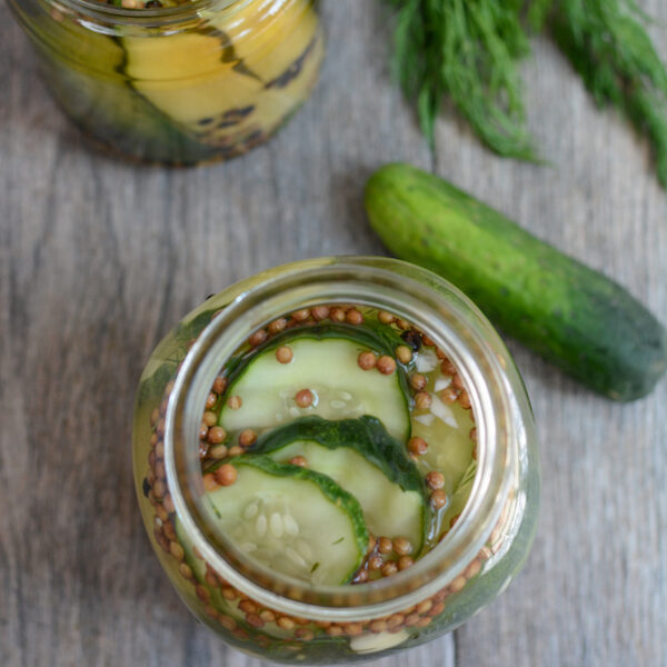 easy refrigerator dill pickles