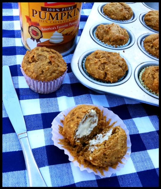 These Whole Wheat Pumpkin Muffins are lower in sugar than most recipes and filled with whole grains!