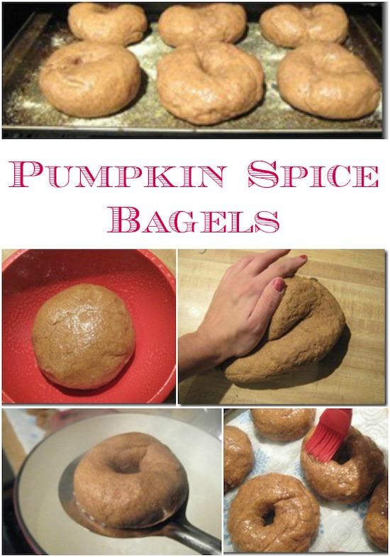 Love bagels? You can make your own at home! Try these Pumpkin Spice Bagels first, then branch out to other flavors!