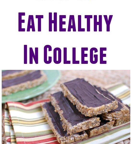 Tips, tricks and advice about how to eat healthy in a college dorm.