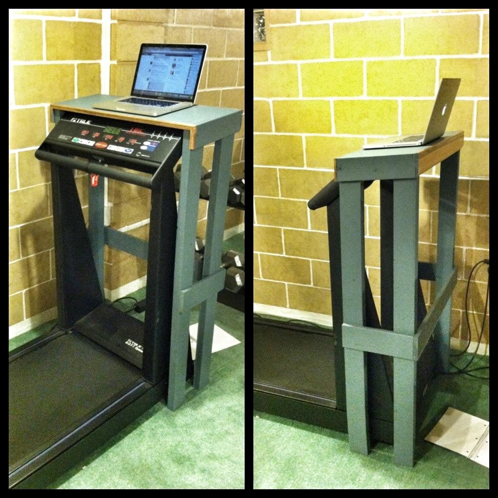 How to Make a Treadmill Laptop Stand