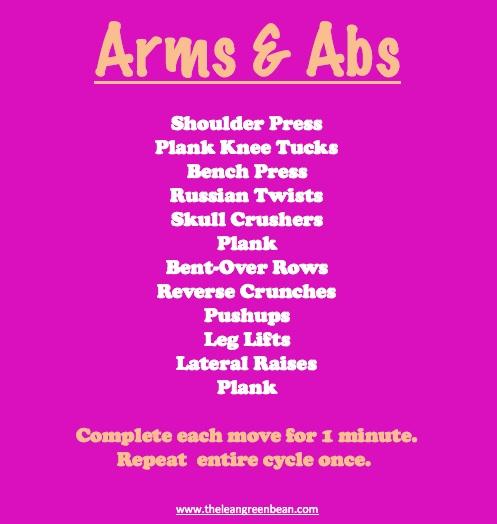 Arms & Abs Workout