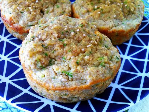 Coconut Zucchini Banana Muffins- gluten-free & vegan, they're perfect for breakfast or an on the go snack!