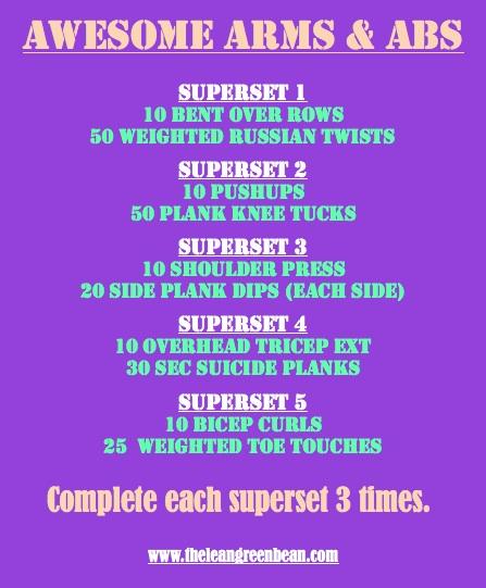 Arms & Abs Workout