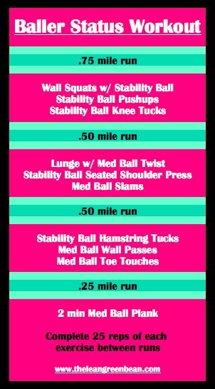 Baller Status Treadmill + Cardio Workout