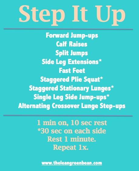 Step It Up Cardio Workout