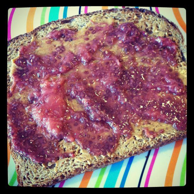 Learn how to make chia jam. Try this strawberry fig flavor combo!
