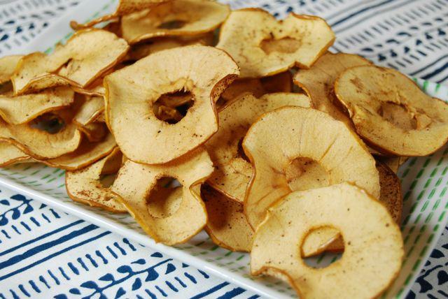 Try these Baked Apple Chips for a healthy, kid-friendly after school snack!