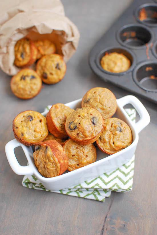 Made with just 4 ingredients, these Sweet Potato Banana Bites are gluten-free and make a delicious snack!