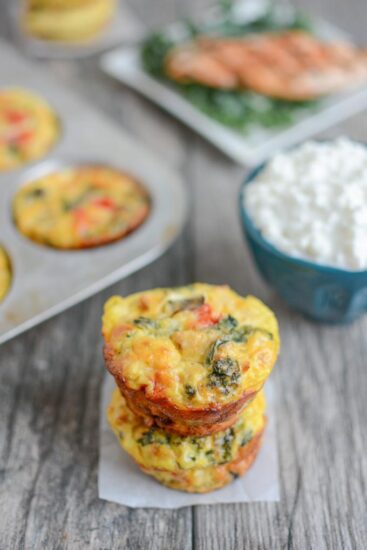 Cottage Cheese Egg Muffins