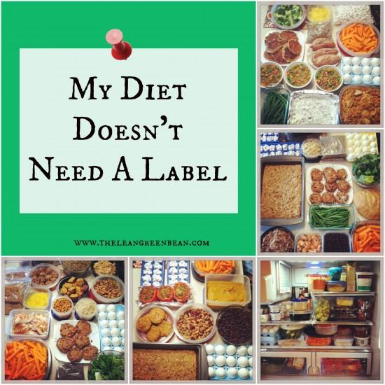 my diet doesn't need a label