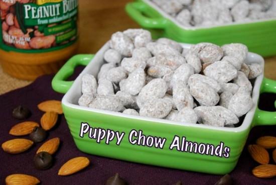 puppy chow almonds