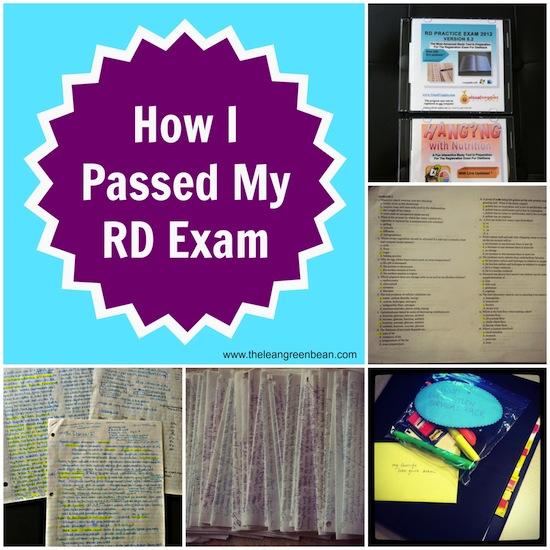 Are you a dietetics student, dietetic intern or thinking about getting a degree in nutrition and dietetics? See how I passed my RD exam and became a Registered Dietitian!