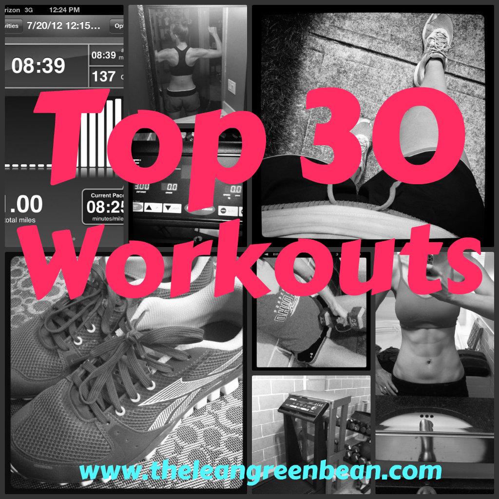 Top 30 workouts