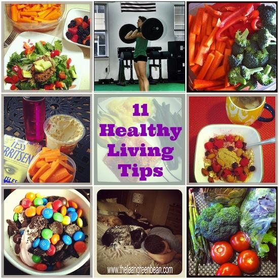 11 healthy living tips