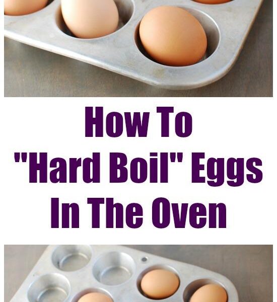 How To Hard Boil Eggs In The Oven