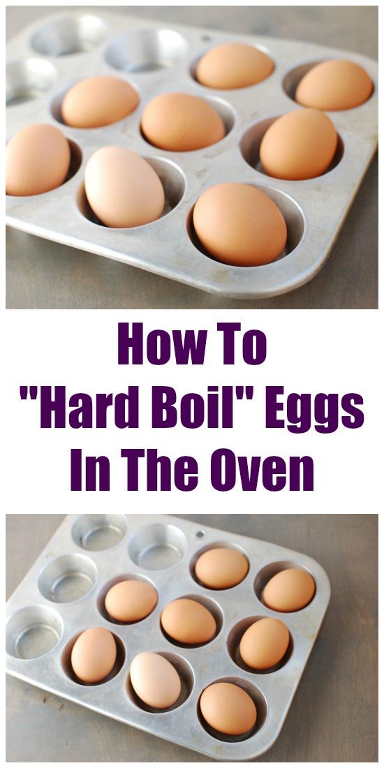 How To Hard Boil Eggs In The Oven