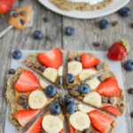 Fruit Pizza with Oatmeal Flax Crust