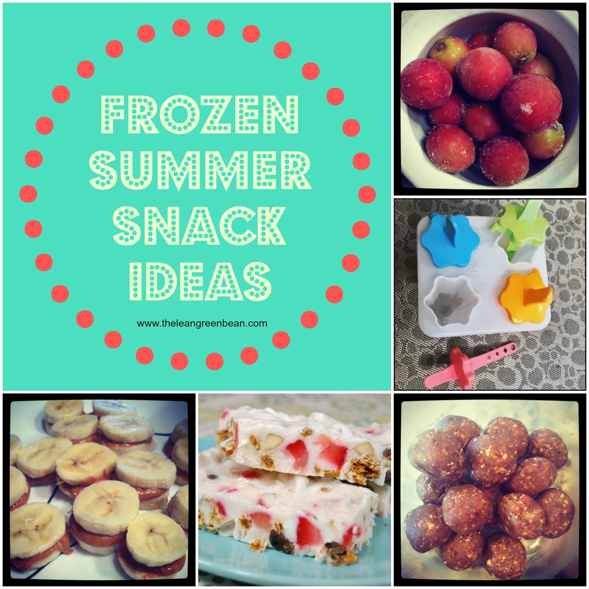 When the weather heats up, these 5 Frozen Summer Snacks will help you beat the afternoon slump!