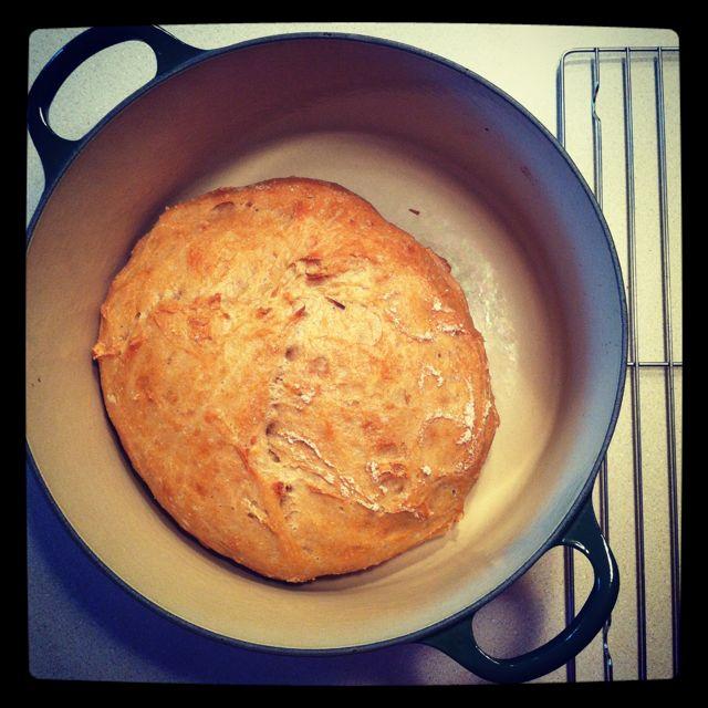 Homemade bread couldn't be easier. This Dutch Oven Bread bakes up perfectly every time with very little effort on your part!