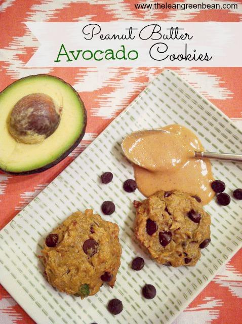 pb avocado cookies