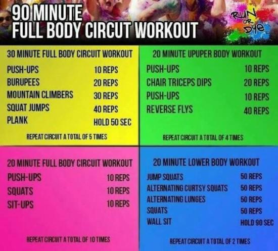 Circuit Training Workout Ideas