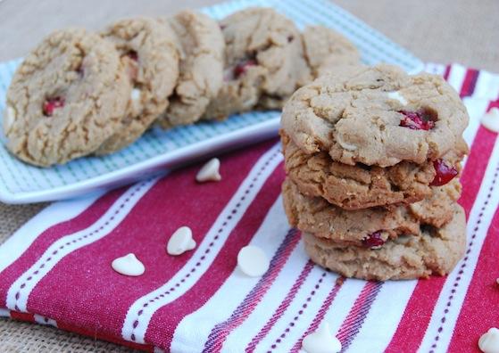 Fresh cranberries aren't just for sauce! These Cranberry Peanut Butter Cookies strike the perfect balance of tart and sweet!