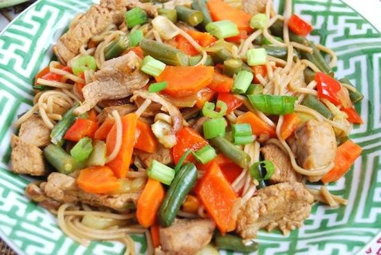 Craving Chinese? Skip the takeout and make this Pork Lo Mein instead!