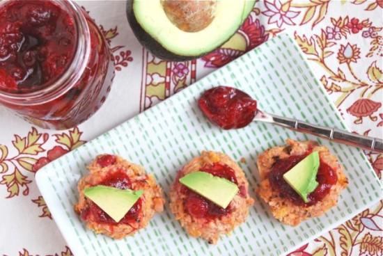 cranberry cheddar salmon sliders