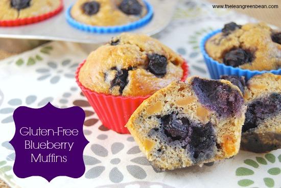 A non-traditional, gluten-free blueberry muffin that's not overly sweet but still packed with flavor!