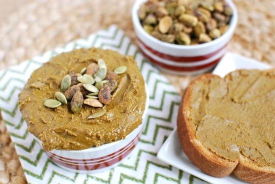Tired of peanut butter? This Pistachio Pumpkin Seed Butter is a delicious homemade nut butter alternative!
