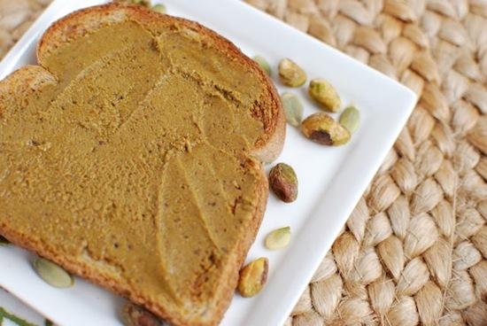 Tired of peanut butter? This Pistachio Pumpkin Seed Butter is a delicious homemade nut butter alternative!