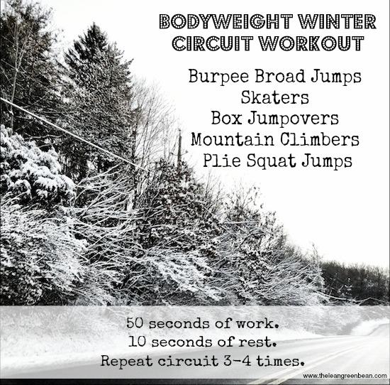 bodyweight winter circuit workout 1