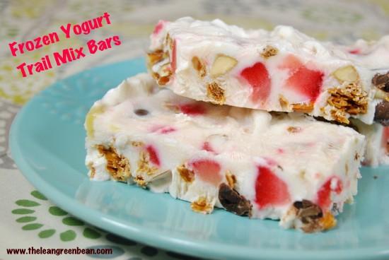 frozen yogurt trailmix bars