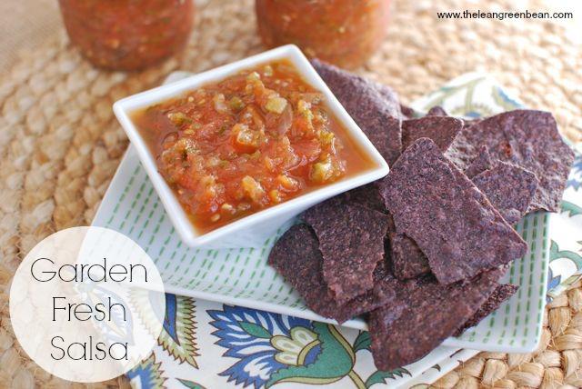 Put those summer tomatoes to good use and make some Garden Fresh Salsa! Bonus points if you're into canning and make extra to eat year-round!