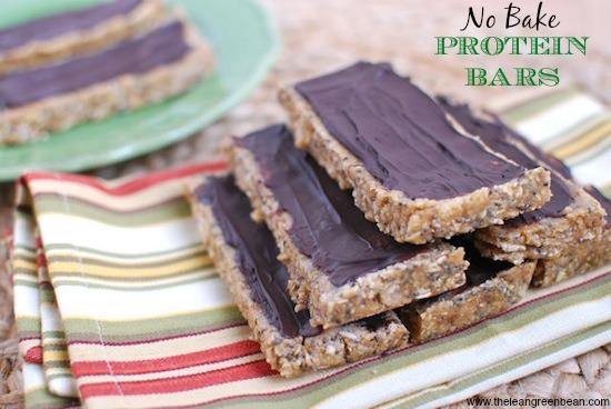 no bake protein bars