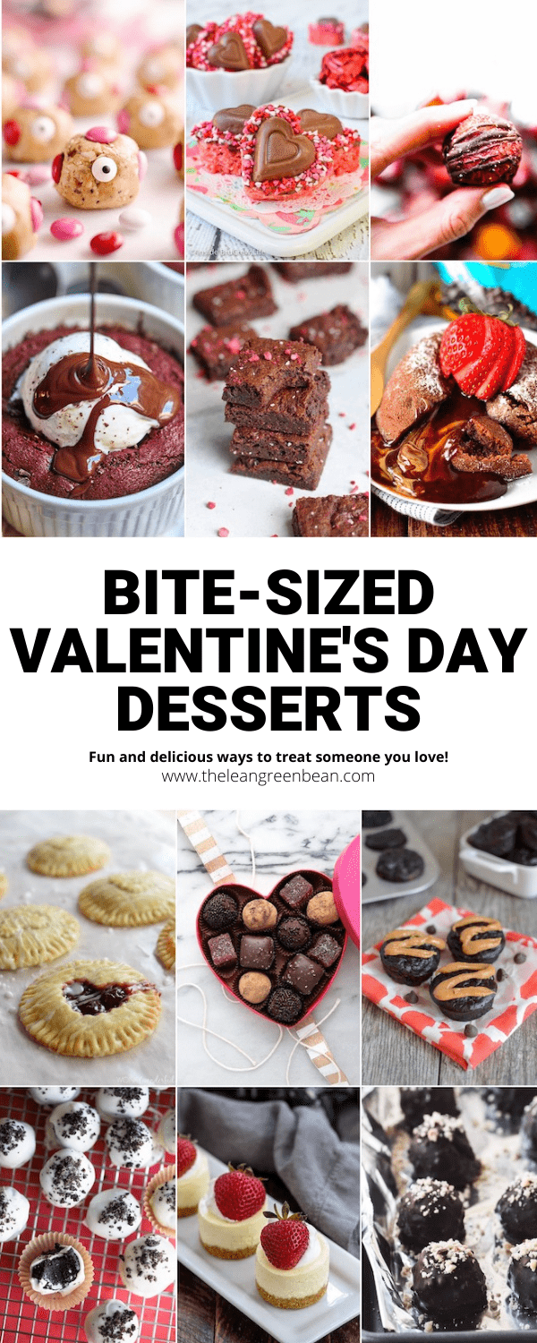 Make your celebration special with these Bite-Sized Valentine's Day Desserts! These tasty treats are an easy way to show someone how much you love them!