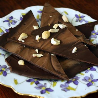 Make this dark chocolate bark for an after dinner treat. Here are three versions to make this dessert a hit with everyone! 