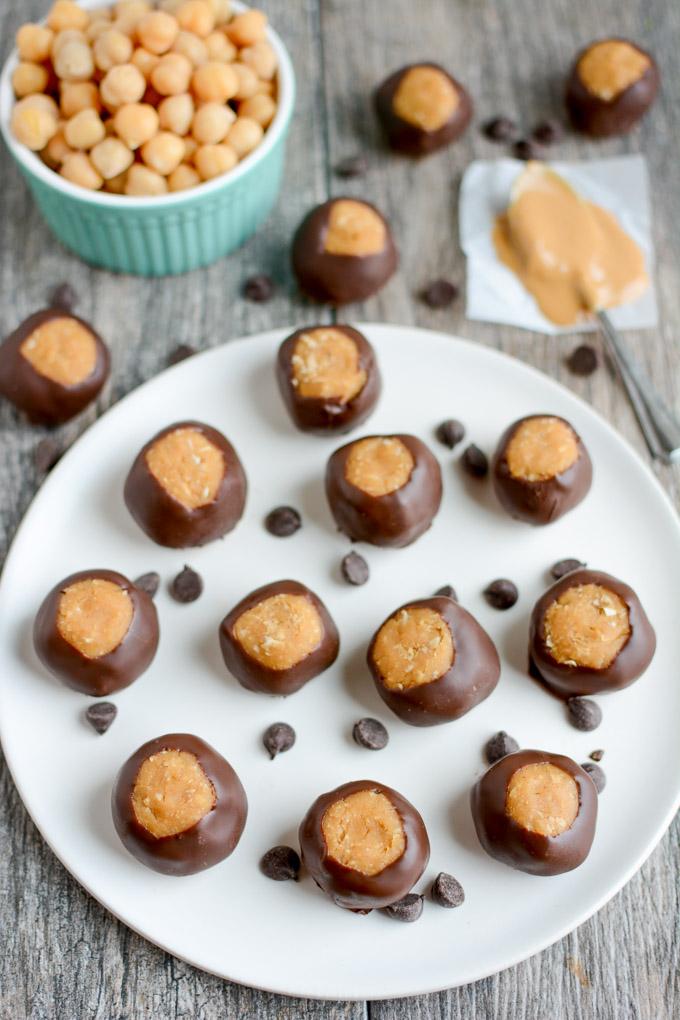 Chickpea Buckeyes 6 Chickpea Buckeyes