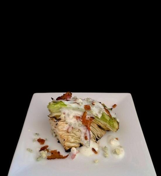 Roasted Cabbage Wedge Salad